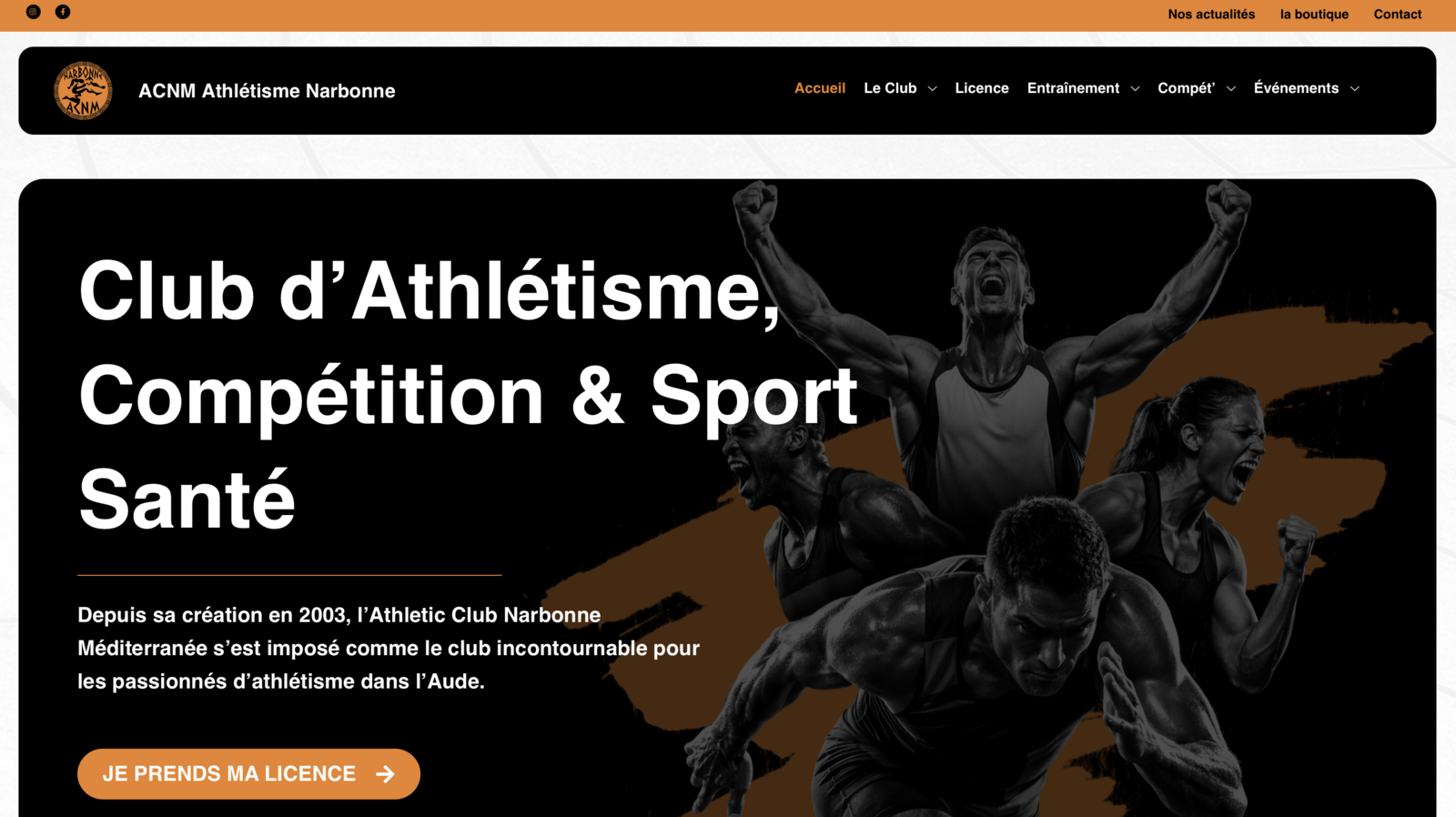 Nouveau site internet