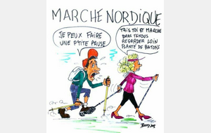 Sortie marche nordique du vendredi 31 janvier 2025 à 14h00